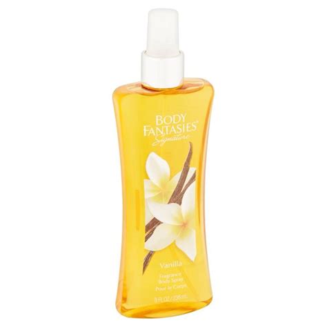 Body Fantasies Signature Fragrance Body Spray Vanilla 8 Fl Oz