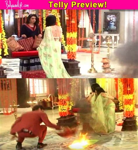 Meri Aashiqui Tum Se Hi Ritika Burns Ishanis Saree Ranveer Come To Her Rescue Watch Video