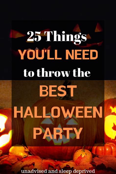 25 Things Youll Need To Throw The Best Halloween Party Halloween