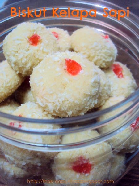 Gurihnya kelapa asli pilihan menjadikan. Duniaku: Biskut Kelapa Sapi