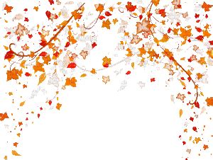 Share the best gifs now >>>. Leaves - Jitter.Bug.Girl, fall , leaf , border , orange ...