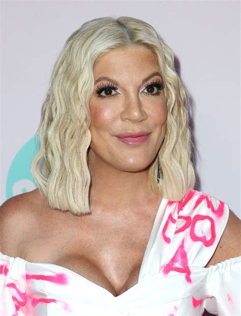 + body measurements & other facts. TORI SPELLING at Beverly Hills 90210 Peach Pit Pop-up in Los Angeles 08/03/2019 - HawtCelebs