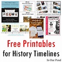Free Printables for History Timelines
