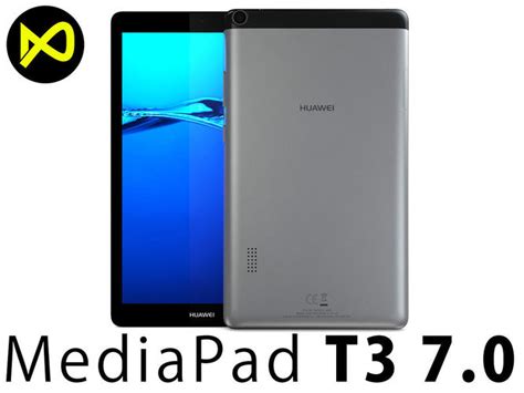 Характеристики на huawei mediapad t3 7.0. 3D Huawei MediaPad T3 7 Space Gray | CGTrader