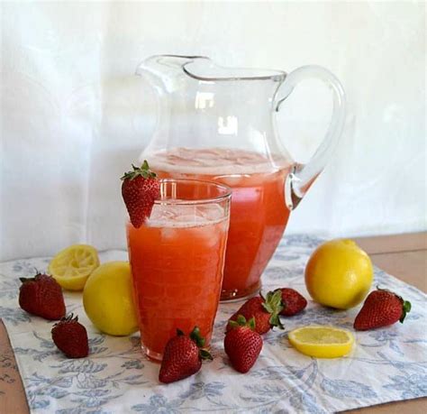 Fresh Strawberry Lemonade 365 Days Of Baking And More