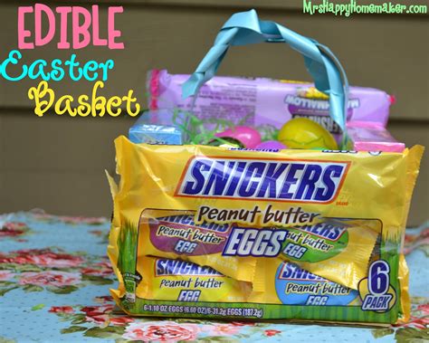 And get a sharpie marker. Edible Easter Baskets - Mrs Happy Homemaker