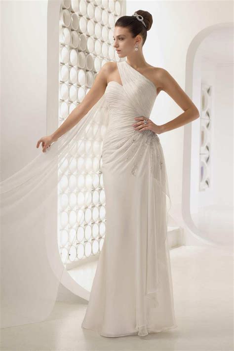 One Shoulder Wedding Dresses 15 Seriously Stunning Styles Uk