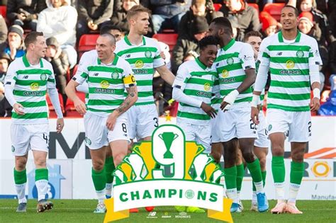 English since the 17th century. Celtic FC Celebrate Nine in a Row Despite Anticlimactic ...