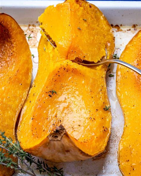4 Ingredient Oven Roasted Butternut Squash Healthy Fitness Meals