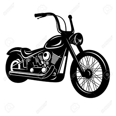 Motorcycle Chopper Clipart Free Download On Clipartmag
