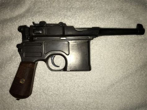 Germany Mauser C96 Ww1 Era Broomhandle Pistol