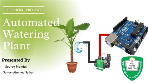 Automatic Watering System For Plants Using Arduino Peripheral Project