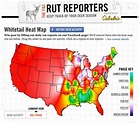 Whitetail Activity & Rut Report - Interactive Map - Sporting Life Arkansas