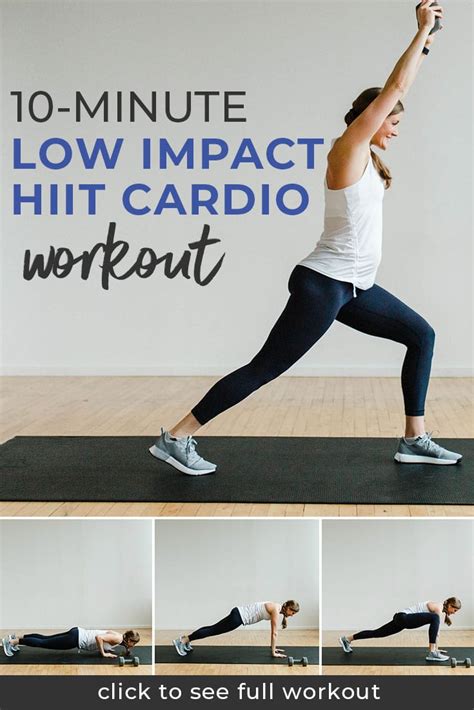 Hiit Cardio Workout 10 Minute Workouts Nourish Move Love
