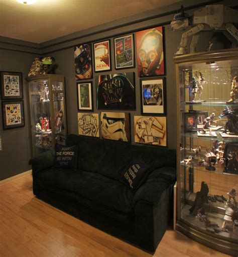 Pin By Marissa On Dream House Man Cave Living Room Geek