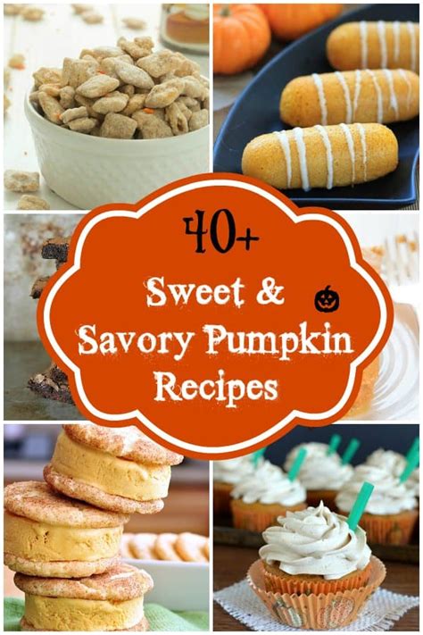 40 Sweet And Savory Pumpkin Recipes Gal On A Mission