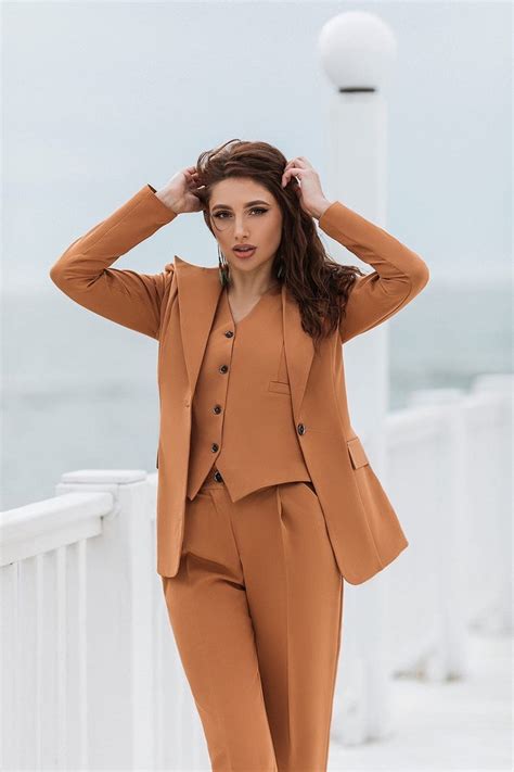 Women Business Suit Women Piece Suit Office Suit Pant Etsy Uk