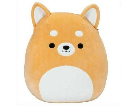 New Squishmallow Official Kellytoy Plush 16 Angie The Shiba Inu