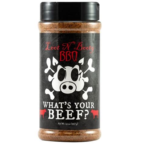 Loot N Booty 14 Oz Whats Your Beef Seasoning 717828 Blains Farm And Fleet
