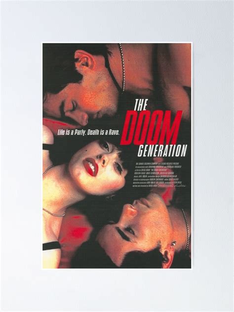 The Doom Generation Poster For Sale By Ruxness Redbubble