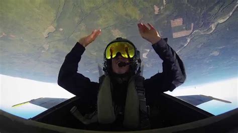 Megan Rapinoe Takes A Ride With The Blue Angels Youtube