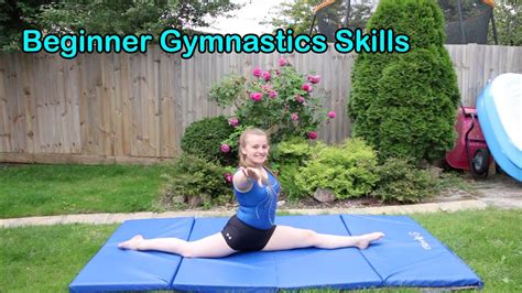 beginner gymnastics skills ktgymnasticsfan youtube