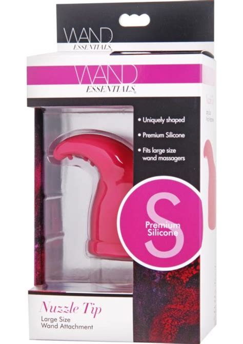 Wand Essentials Nuzzle Tip Silicone Attachment Pink Dr John S Online