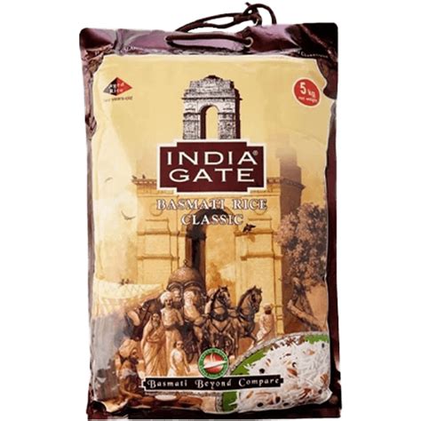 India Gate Basmati Rice Classic 1kg5kg Superior Indian Foods