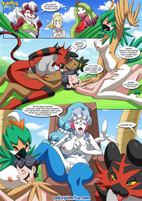 Rule 34 Anthro Anthro Penetrated Bbmbbf Breasts Comic Cowgirl Position Decidueye Dialogue Elio
