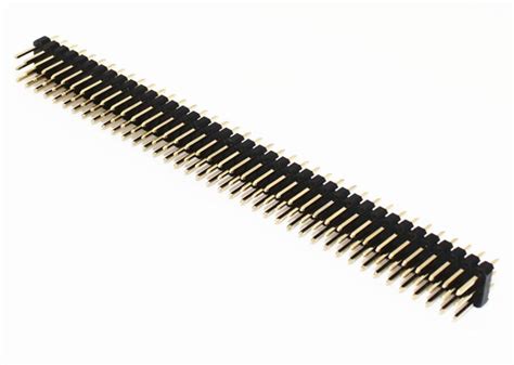 5pcs Gold Plated Pitch 254mm 3x40 Pin 120 Pin Male Pin Header Strip