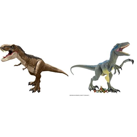 Jurassic World Dominion Large Dinsoaur Toy Super Colossal Atrociraptor Action Figure Feet Long