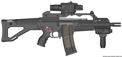 Hk G36c Sopmod Ii Cqb Rifle By Scarlighter On Deviantart