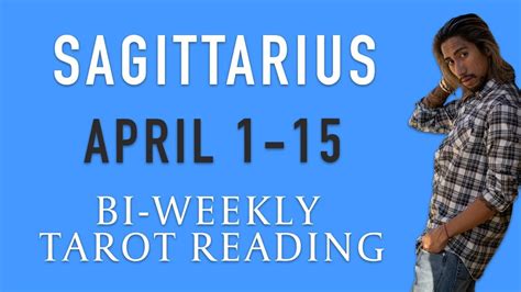 Sagittarius They Are Manifesting You April 1 15 Bi Weekly Tarot