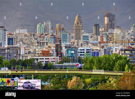 Tehran Iran April 28 2017 A View Of The Pedestrian Abo Atash