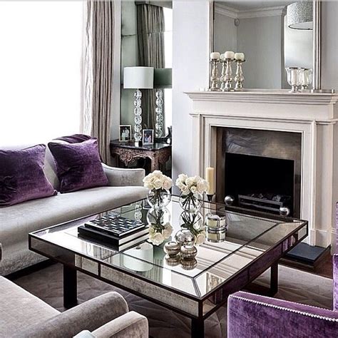 Girly Decor With Images Elegant Living Room Purple