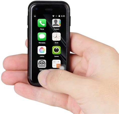 Mini Smartphone Unlocked Sudroid Soyes The Worlds Smallest Super Mini