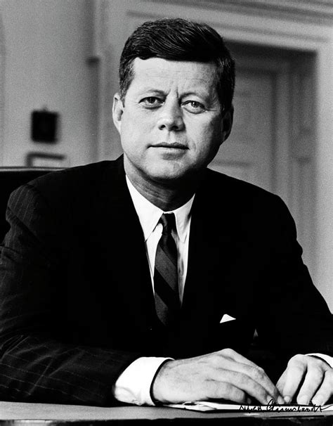 Portrait Of President John F Kennedy Photograph By Alfred Eisenstaedt