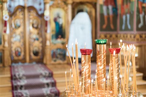 Interior Of The Orthodox Church Stock Image Image Of Inside Ortodox