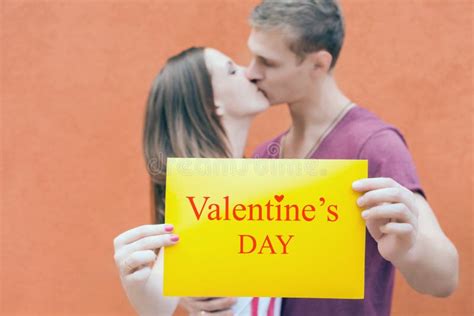 happy valentines day kissing couple stock image image of birthday love 65195323