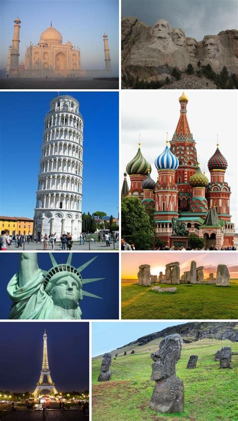 World Landmarks In English Language Learn Famous Worl Vrogue Co