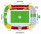 VW Arena Wolfsburg - FanSicht - Dein Blick aufs Spielfeld!