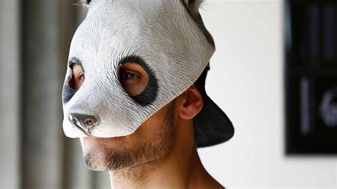Unleserlich Sitten Und Bräuche Wesentlich Cros Panda Maske Druck Viele