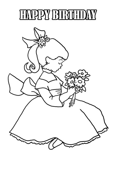 Halloween Birthday Coloring Page Coloring Pages