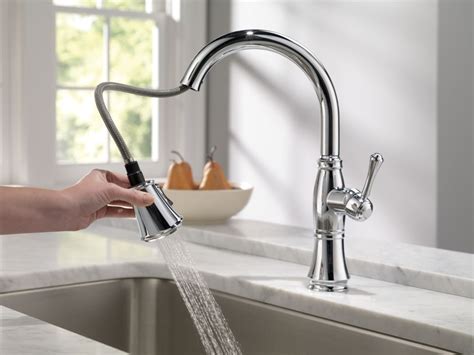 Delta faucets shows how to install a single handle kitchen faucet in this video, including the tools needed to successfully complete the installation. Faucet.com | 9197-DST in Chrome by Delta