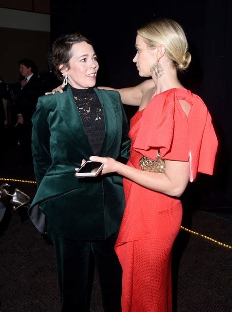 When She Had A Deep Chat With Emily Blunt Olivia Colmans Best