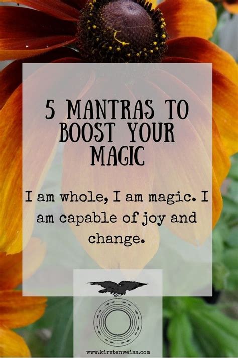 5 Mantras To Boost Your Magic In 2020 Mantras Book Of Shadows Magic