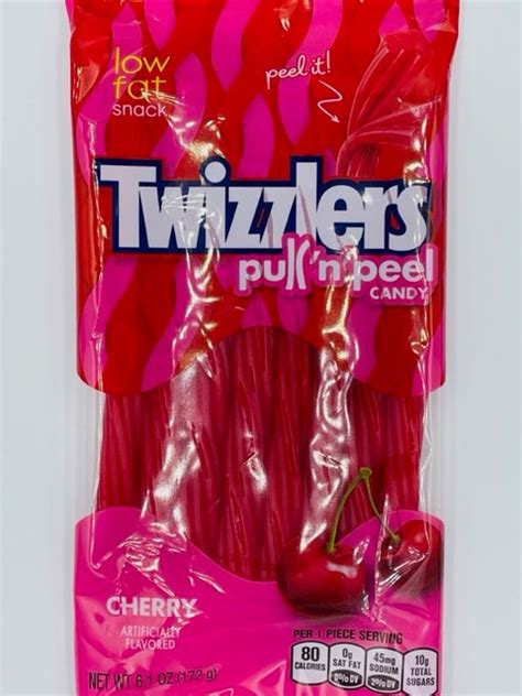 Cherry Pull N Peel Twizzlers Sweet Escape Candy Emporium