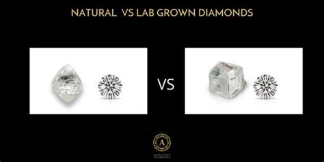 Natural Diamond Vs Lab Grown Diamond Affection Diamonds
