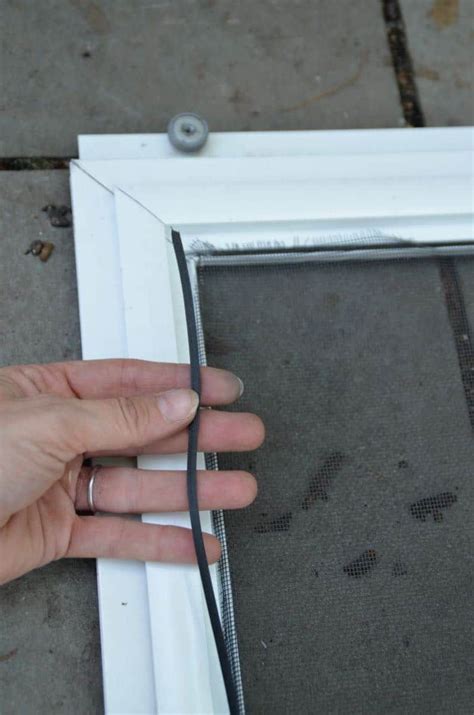 Window screens are usually designed to be installed from the inside. How To Replace the Screen in a Screen Door or Window ...