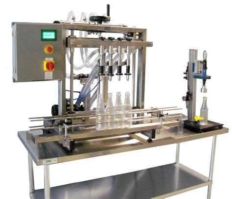 Tabletop Filling Machine Overflow Filler By Liquid Packaging Solutions